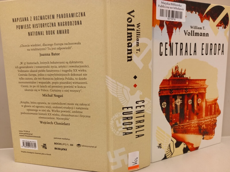 Okładka książki: William T. Vollmann: Centrala Europa