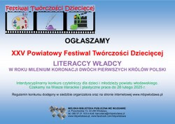 XXV Powiatowy Festiwal Twórczości Dziecięcej