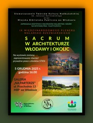 Wystawa poplenerowa "Sacrum w architekturze Włodawy i okolic"